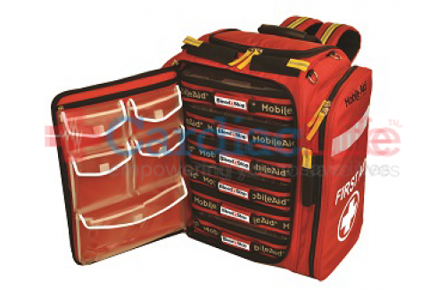 BleedStop XL 200 Mass-Casualty Bleeding Wound Trauma First Aid Backpack 