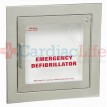 Fully Recessed Stainless Steel AED Cabinet