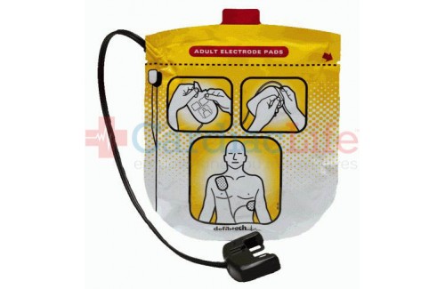 Adult Electrodes for Defibtech Lifeline VIEW AED and ECG AED