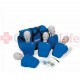 CPR Prompt  Manikins 7-Pack BLUE  w/ Carry Bag 