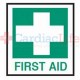First Aid Wall Sign-7"x7"
