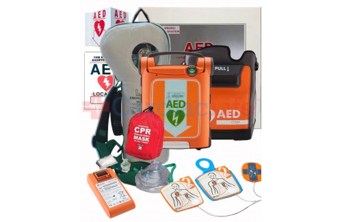 Cardiac Science Powerheart G5 AED Life Corporation Emergency Oxygen Value Package - CALL FOR SPECIAL PRICING 