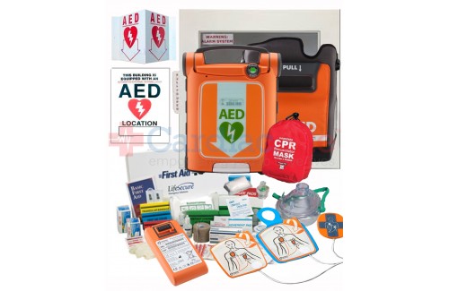Cardiac Science Powerheart G5 AED Stadium and Arena Value Package - CALL FOR SPECIAL PRICING 