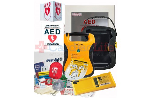 Defibtech Lifeline AED Stadium and Arena Value Package