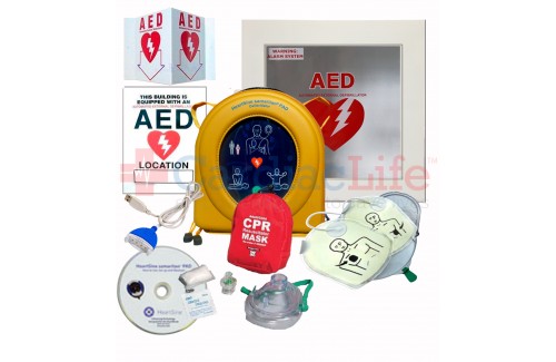 HeartSine samaritan PAD 350P AED Hotel Resort Value Package