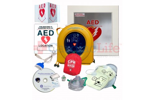 HeartSine samaritan PAD 350P AED with CPR Training