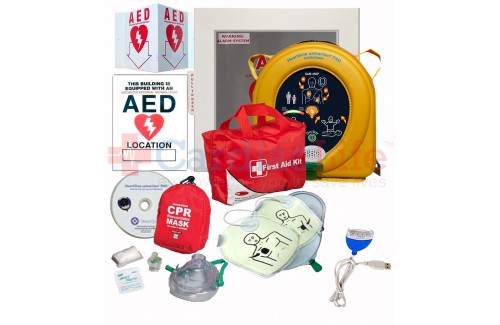 HeartSine samaritan PAD 450P AED School and Community Value Package