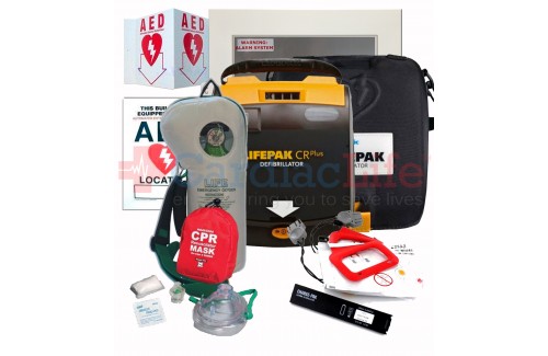 Physio-Control LIFEPAK CR Plus AED Life Corporation Emergency Oxygen Value Package