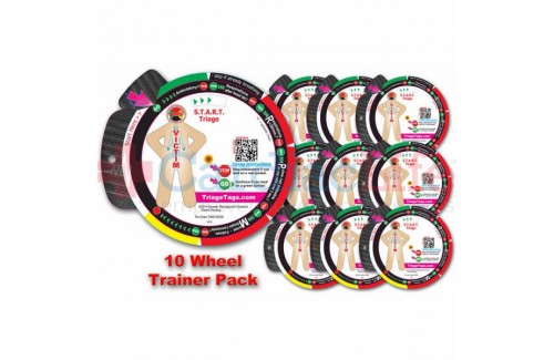Dms Start Triage Trainer Wheel 10 Pk