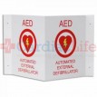 ZOLL AED Plus 3D Wall Sign