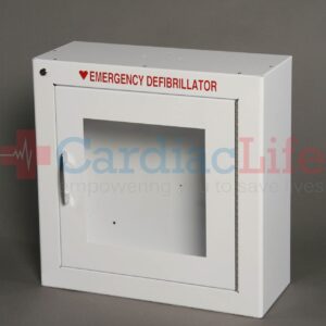 Non-Alarmed AED Wall Cabinet Surface Mount  w/ AED Signs