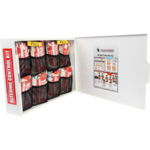 PABC LOW PROFILE METAL STATION - 8 PACK