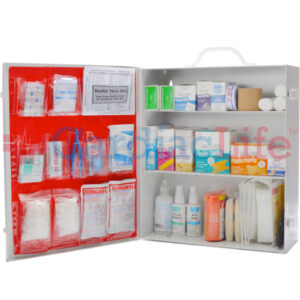 OSHA Class B First Aid Kit 3 Shelf Kit Labeled