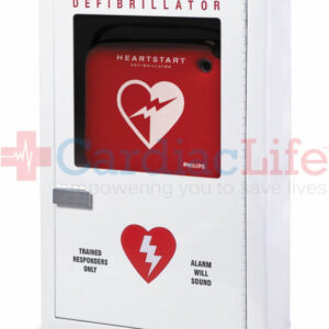 Philips Heartstart Premium Semi-Recessed AED Cabinet